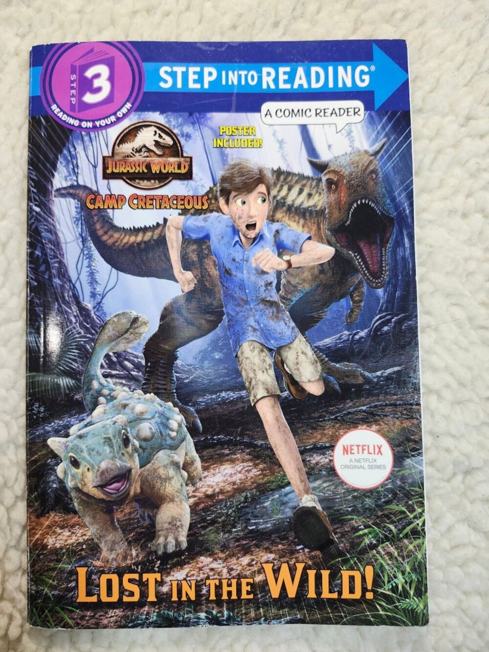 Jurassic World Camp Cretaceous Lost in the Wild Step into Reading Step 3 Book